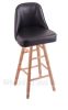 Holland Grizzly Domestic Hardwood Swivel Stool