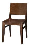 Regal 438W - Solid Back Wood Dining Chair